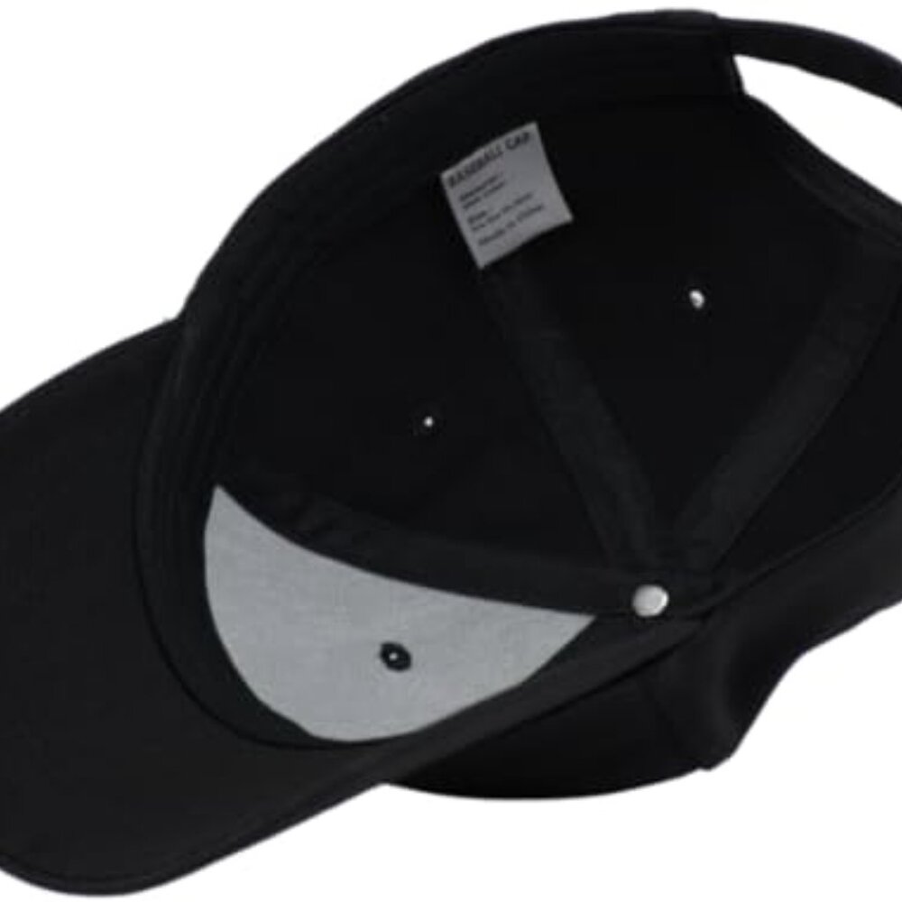 Classic Cotton Baseball Hat Structured Adjustable… - image 6